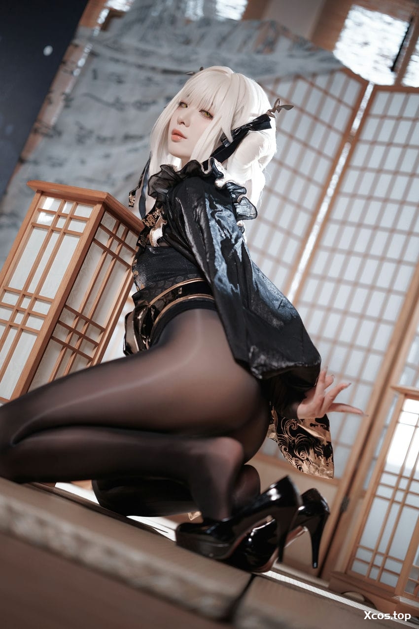 封疆疆v NIKKE 白兔布兰儿 和服 [40P-482MB]