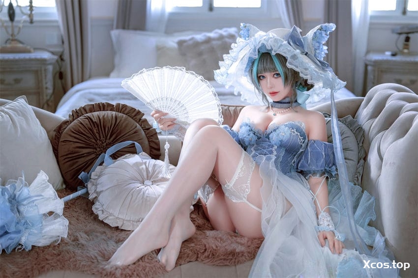 [专享] 半半子 - 碧蓝航线柴郡礼服 [66P-795MB]