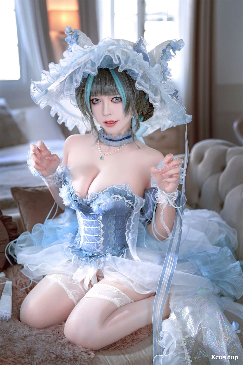 [专享] 半半子 - 碧蓝航线柴郡礼服 [66P-795MB]