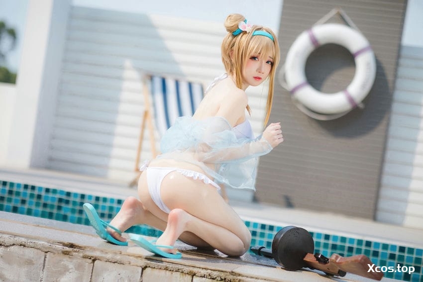 焖焖碳 - 少女前线 索米 泳装 [46P-126MB]