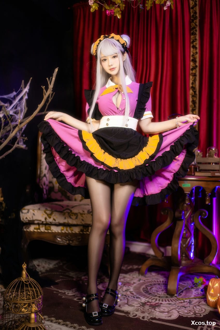 羽生三未 NO.018 万圣黑丝女仆 [37P-1.56GB]
