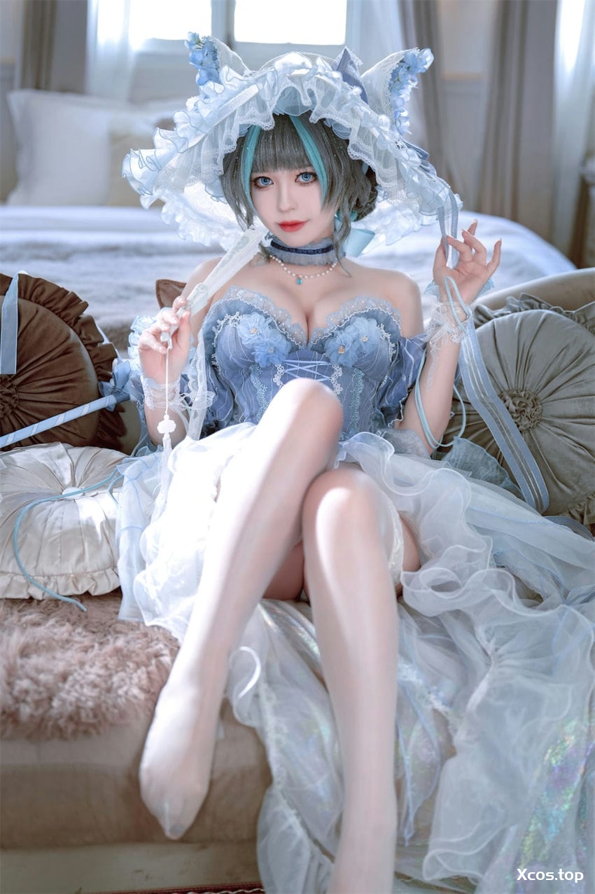 [专享] 半半子 - 碧蓝航线柴郡礼服 [66P-795MB]