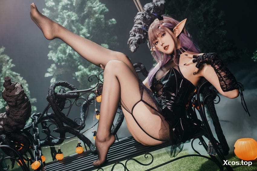 [专享] Natsuko夏夏子 NO.044 万圣小魔女 [52P+1V-567MB]