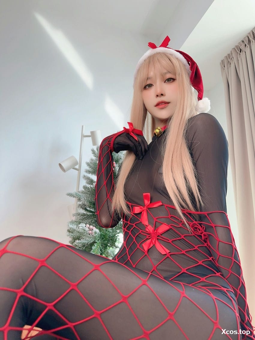 布丁大法 – NO.113 圣诞礼物 [22P+4V-90MB]