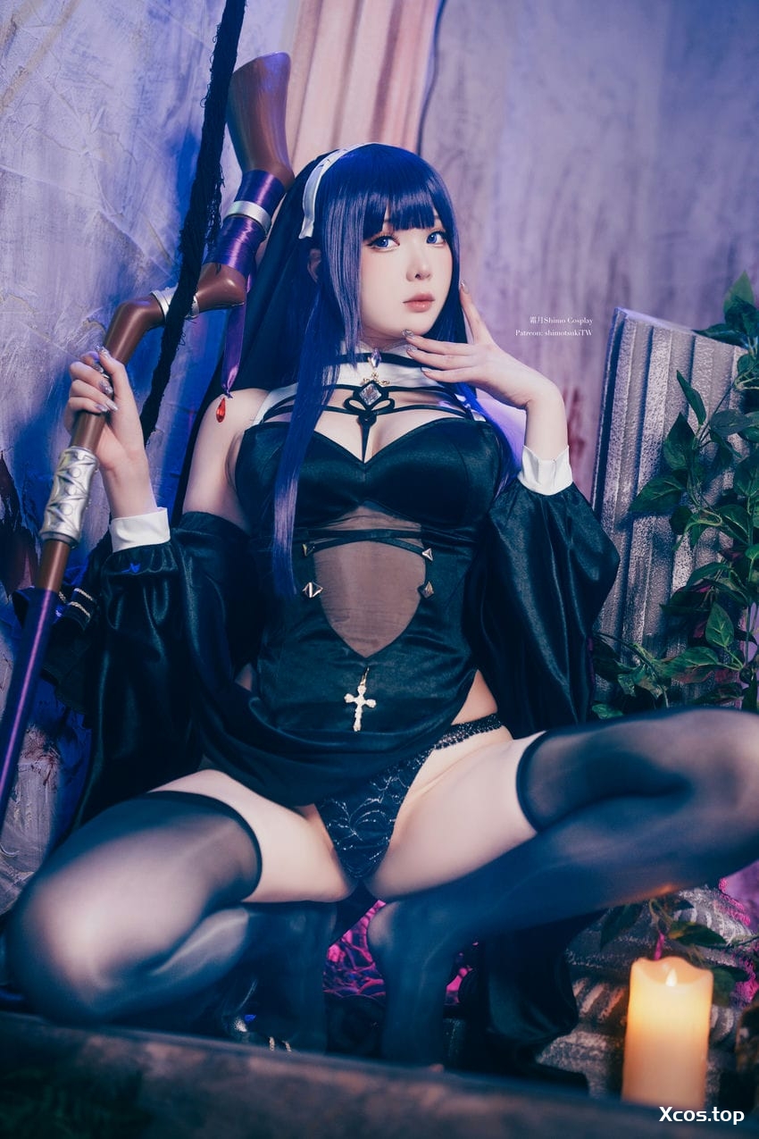 [专享] 霜月Shimo - 修女 [24P+5V-638MB]