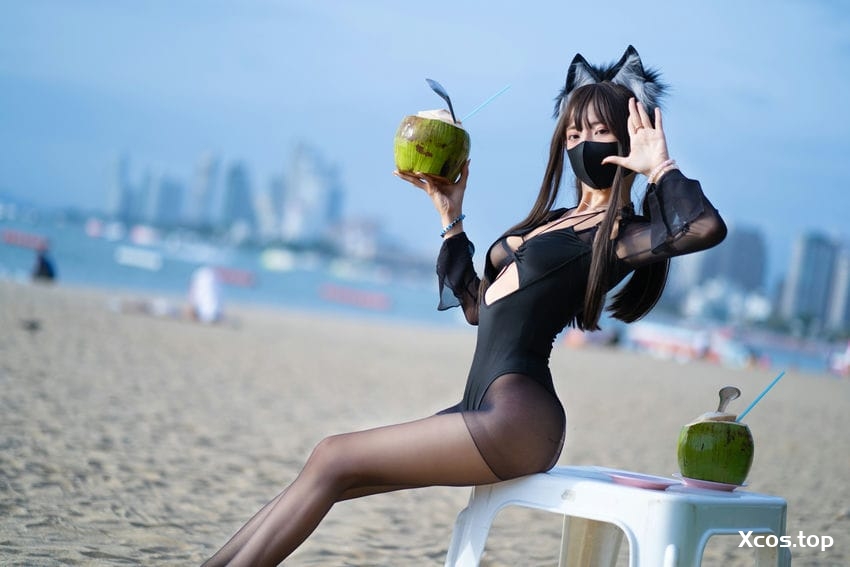 [专享] 三水子 - 黑丝泳装 [70P-245MB]