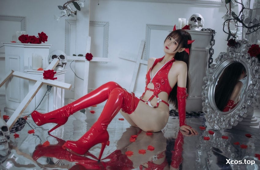 [专享] 羽生三未 NO.022 平安集锦（红色胶衣小恶魔）[65P+3V-1.02GB]