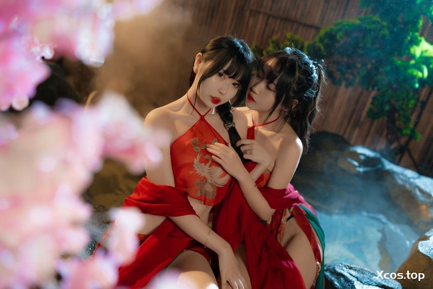 Tina很妖孽呀 NO.034 &不呆猫 - 古风双人 [16P-226MB]