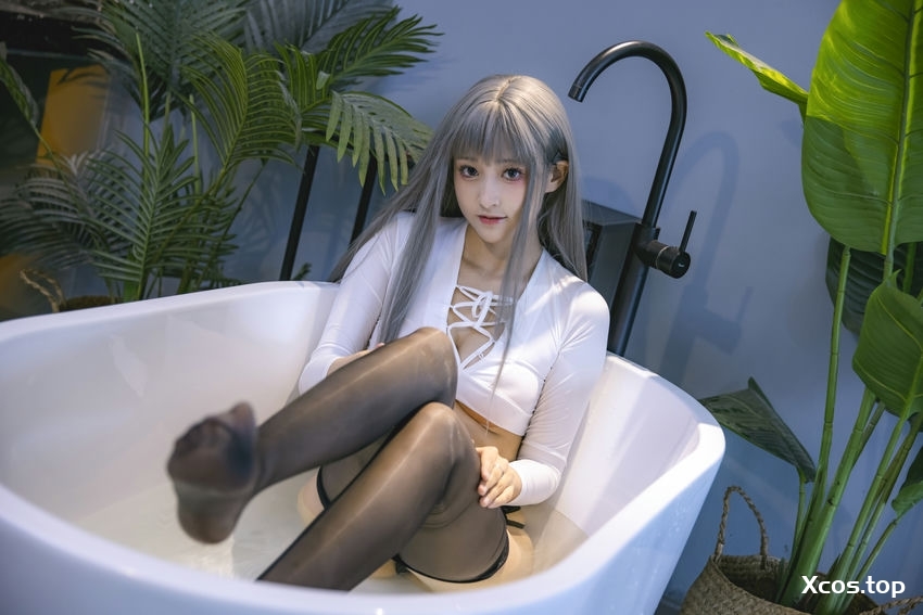 [专享] 冬马路纱 - 浴缸湿身黑丝 [23P-410MB]