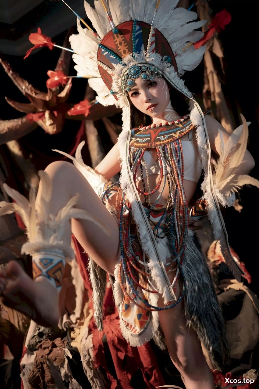 [专享] Bangni邦尼 - 印第安 (紫舞龙) [100P-355MB]