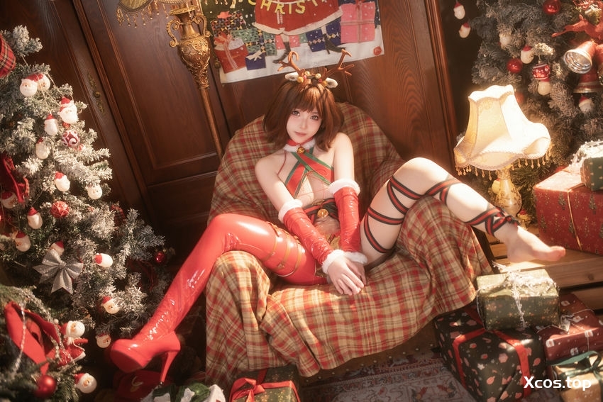 [专享] Bangni邦尼 - 圣诞小鹿 [91P+7V-1.38GB]