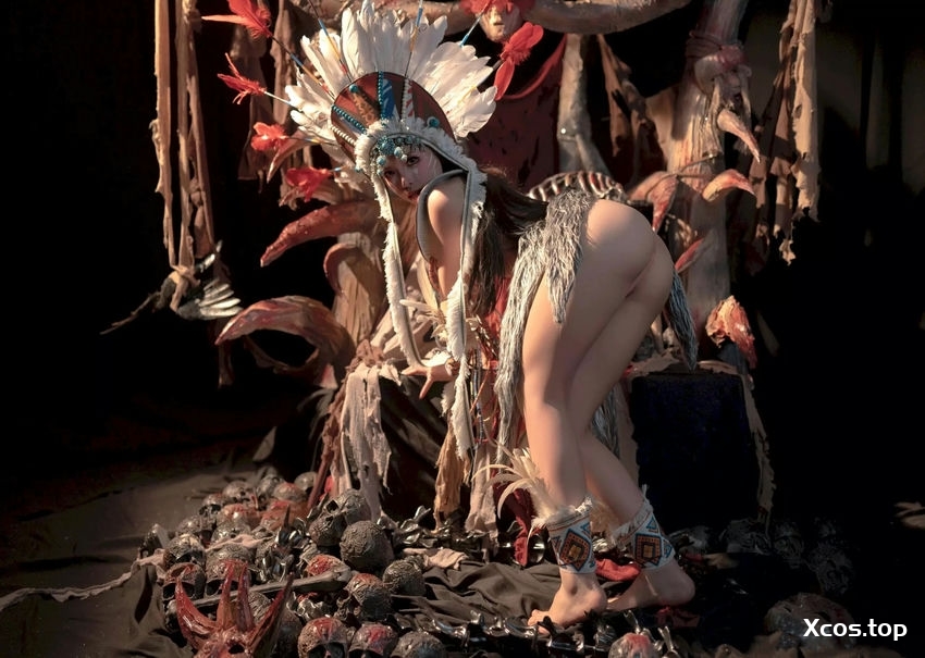 [专享] Bangni邦尼 - 印第安 (紫舞龙) [100P-355MB]