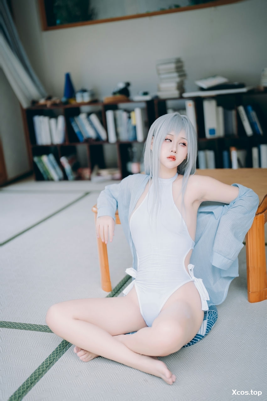 萌芽 - 白泳装 [25P-670MB]