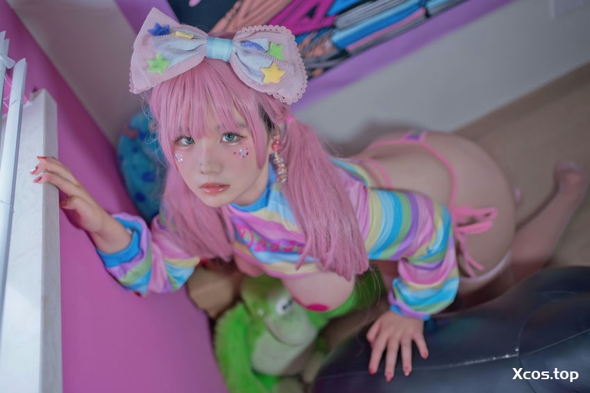 阿半今天很开心 - 粉色双马尾 [43P-868MB]