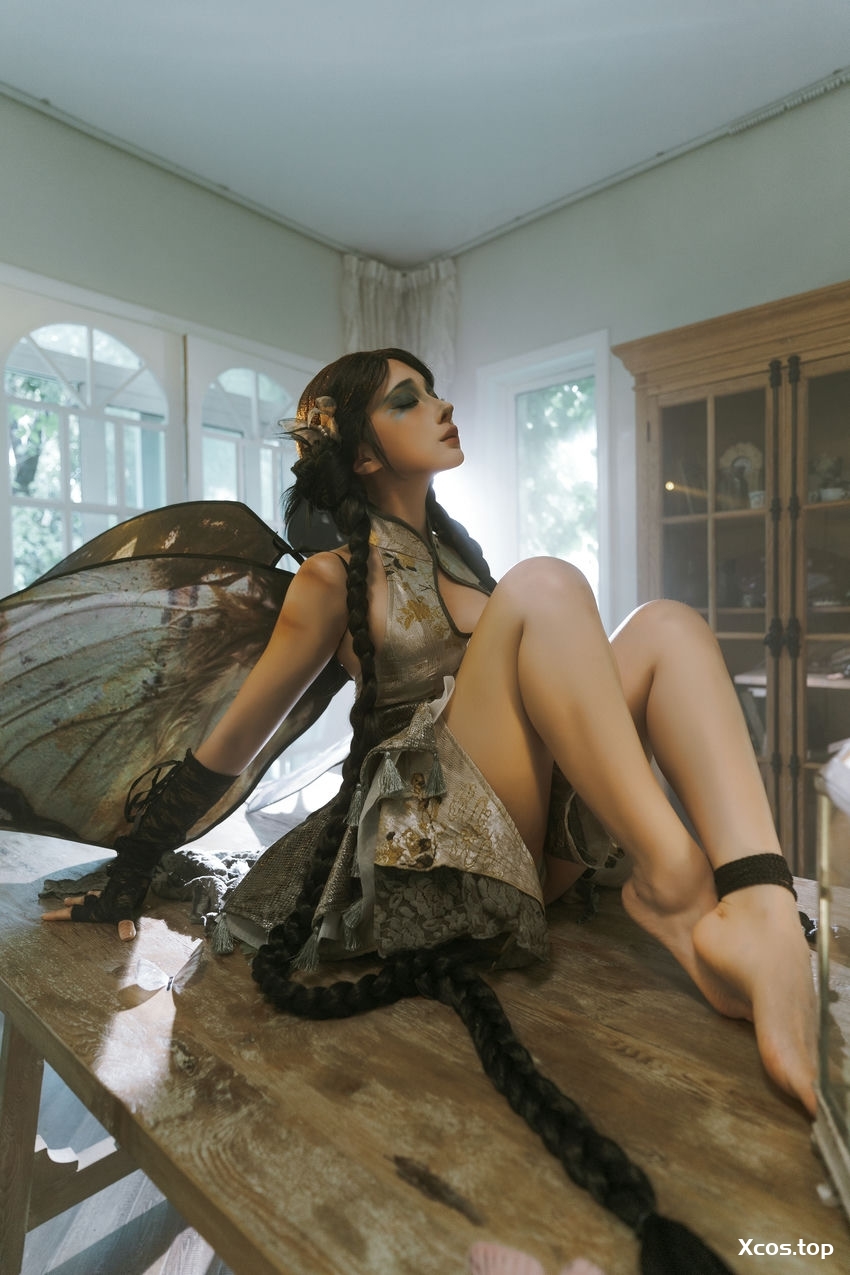 [专享] 蠢沫沫 NO.370《枯叶蝶》[87P-1.16G]