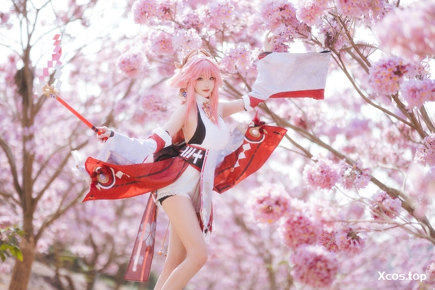 瓜希酱 NO.098 原神 八重神子 [20P-59MB]