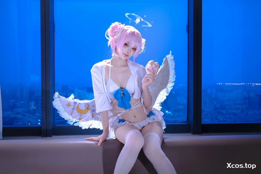 Tsuki_月隐 - 圣园未花 [16P-134MB]