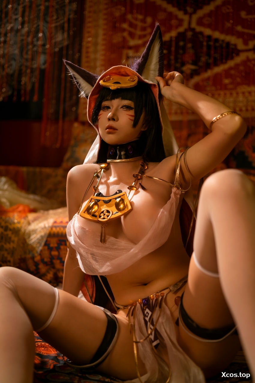 上杉绘黎落 - 碧蓝航线 - 武藏 同人舞娘 [18P-449MB]