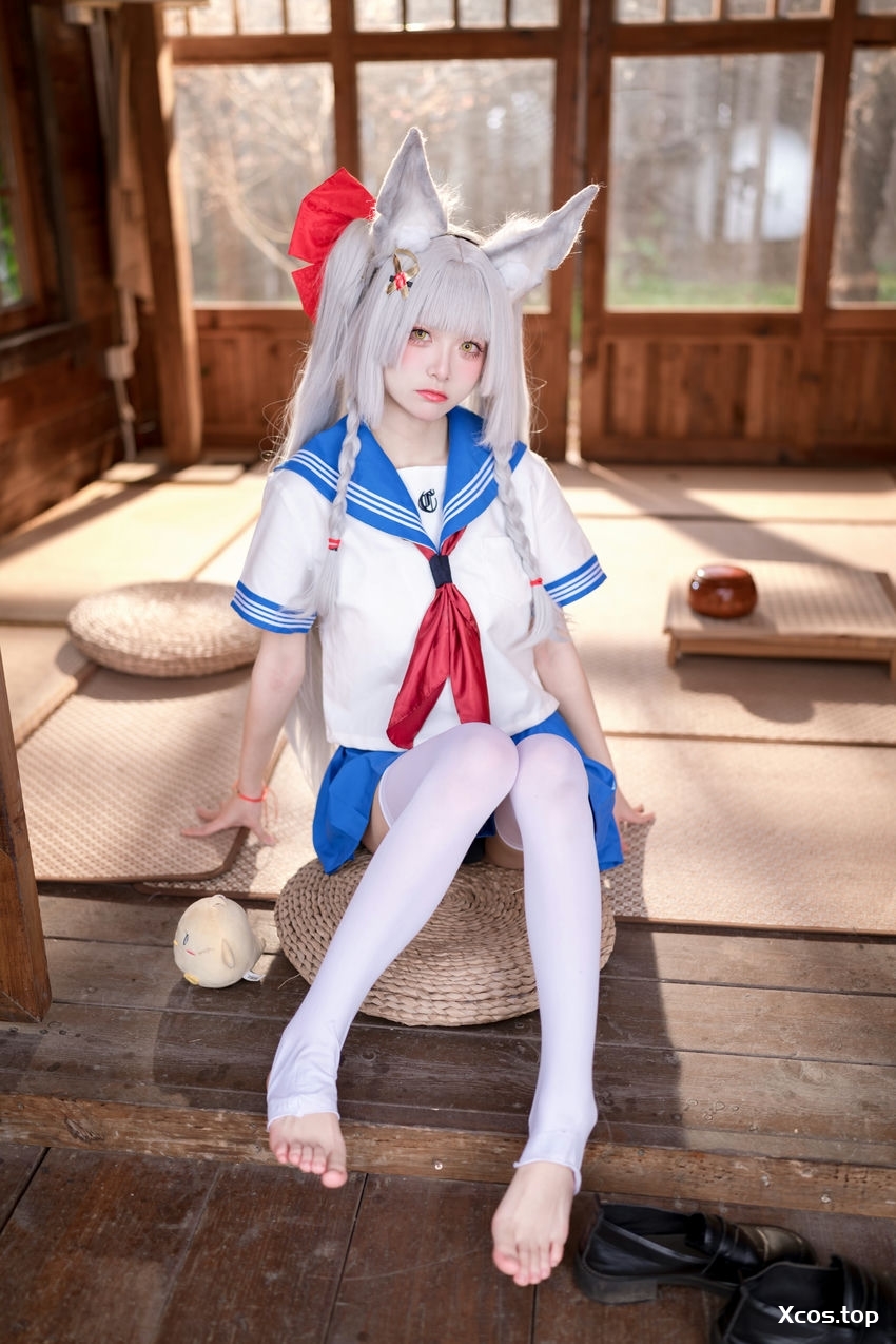 九柒喵 - 朝凪 JK (碧蓝航线) [37P-188MB]