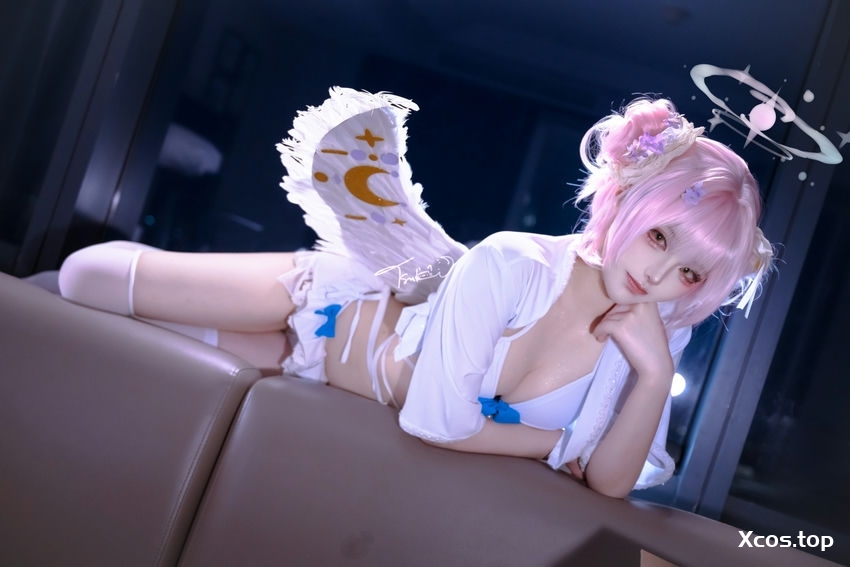 Tsuki_月隐 - 圣园未花 [16P-134MB]