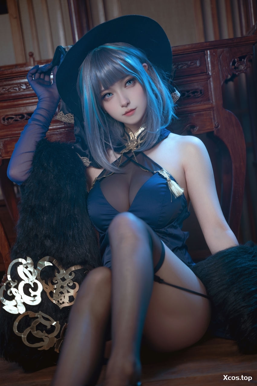 Seya-狮砸 - 碧蓝航线 柴郡 旗袍 [12P-140MB]