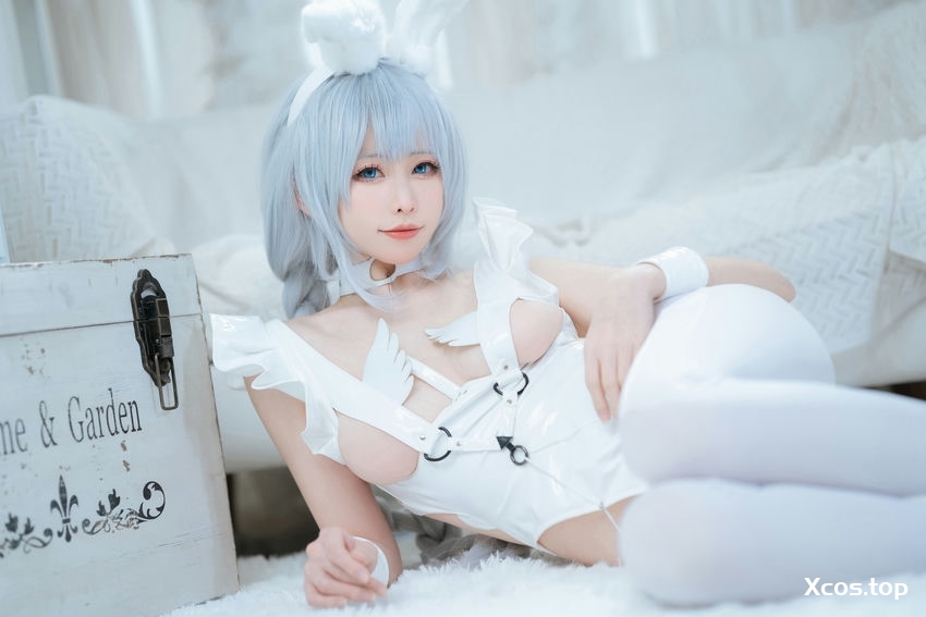 樱岛嗷 - 碧蓝航线 恶毒懒懒的白兔 [19P-145M]