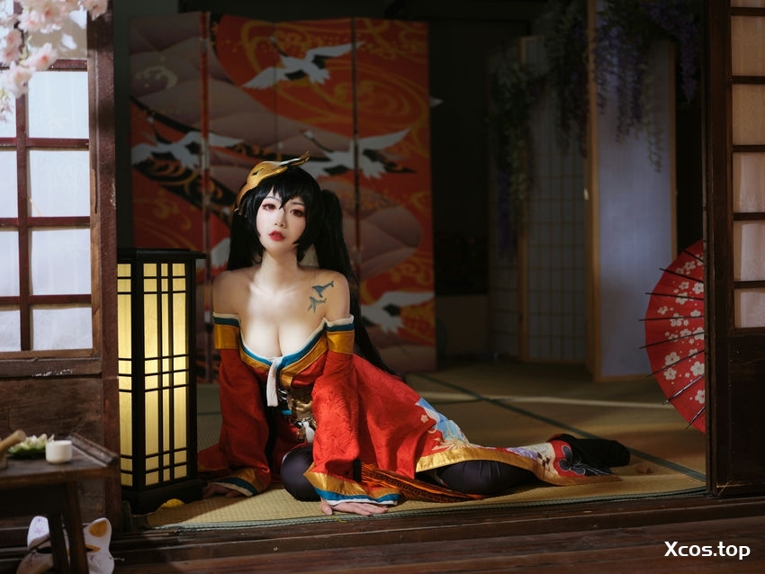 一米八的大梨子 - 碧蓝航线 大凤 和服 [31P-298MB]