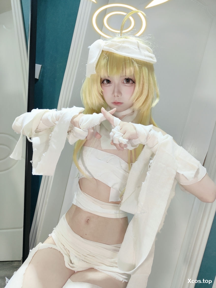 Miko鲜葱日记 - 蔚蓝档案 伊原木好美 万圣节 [59P+1V-280MB]