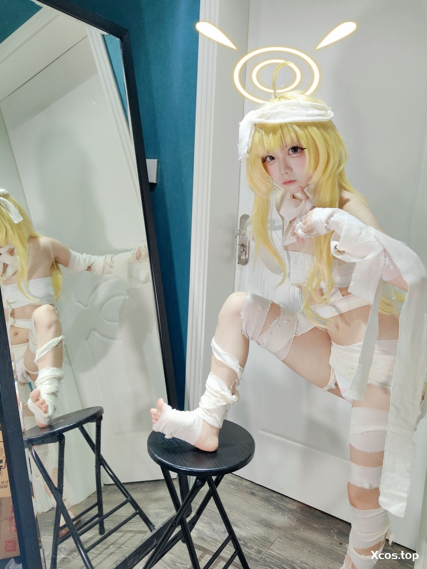 Miko鲜葱日记 - 蔚蓝档案 伊原木好美 万圣节 [59P+1V-280MB]