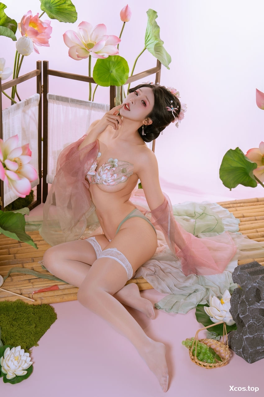 [专享] 云溪溪 NO.105 奶桃桃 采莲 [90P-2.12G]