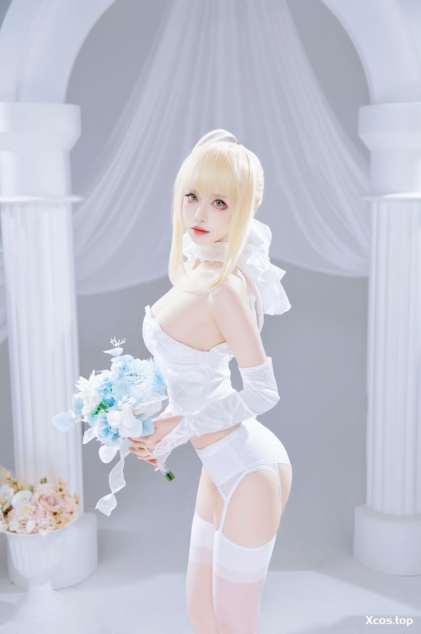 Shika小鹿鹿 - Saber花嫁 (Fate) [22P-284MB]