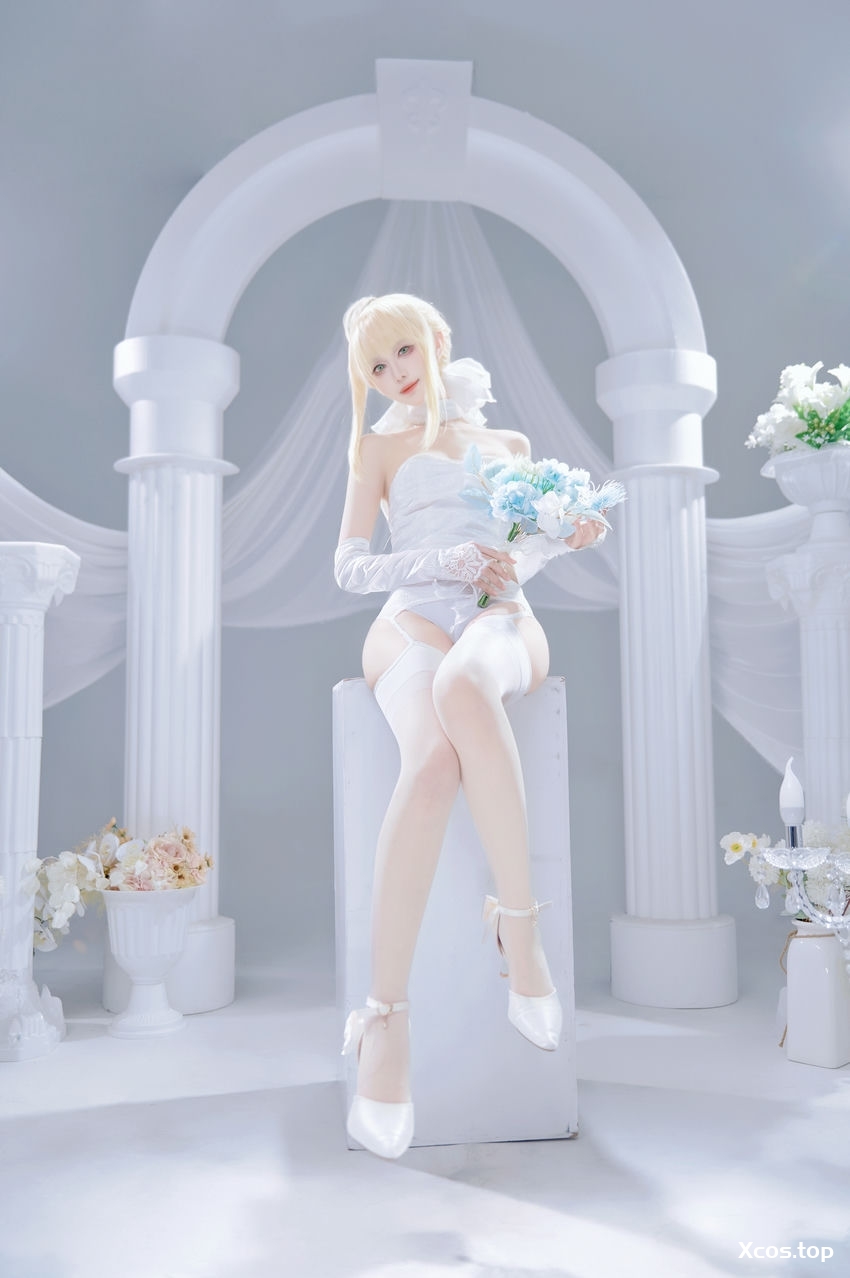 Shika小鹿鹿 - Saber花嫁 (Fate) [22P-284MB]