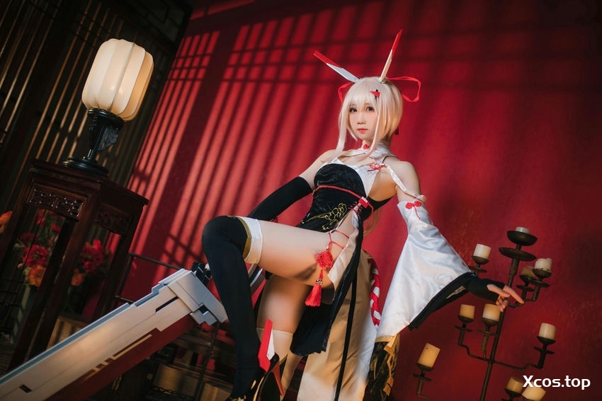 焖焖碳 - 碧蓝航线 绫波 旗袍 新岁之鬼神 [25P-417MB]