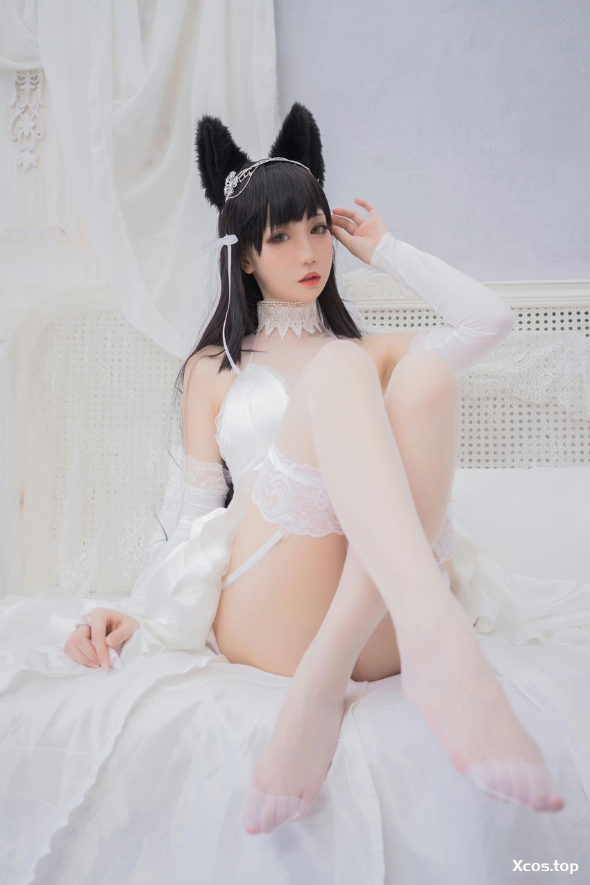 焖焖碳 - 碧蓝航线 爱宕花嫁 [20P-211MB]