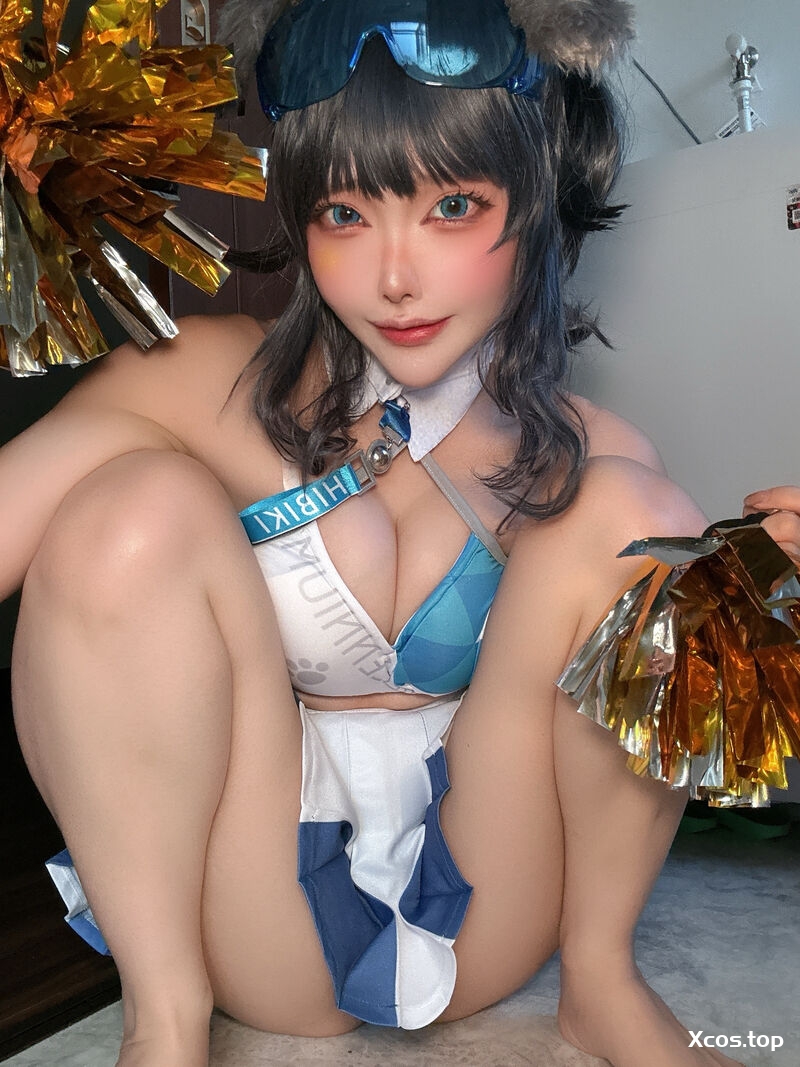 水羽えと - 最高えちかわ挑発チアの生足とお尻 [89P-12.8MB]