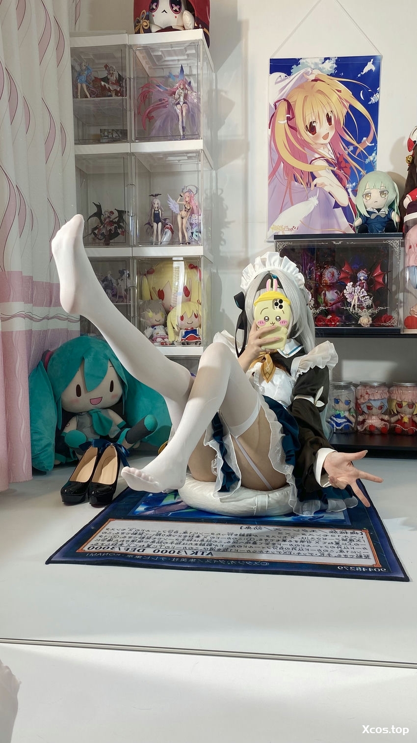 白栎Shirly - 崩坏：星穹铁道 流萤 女仆 [66P+8V-1.06G]