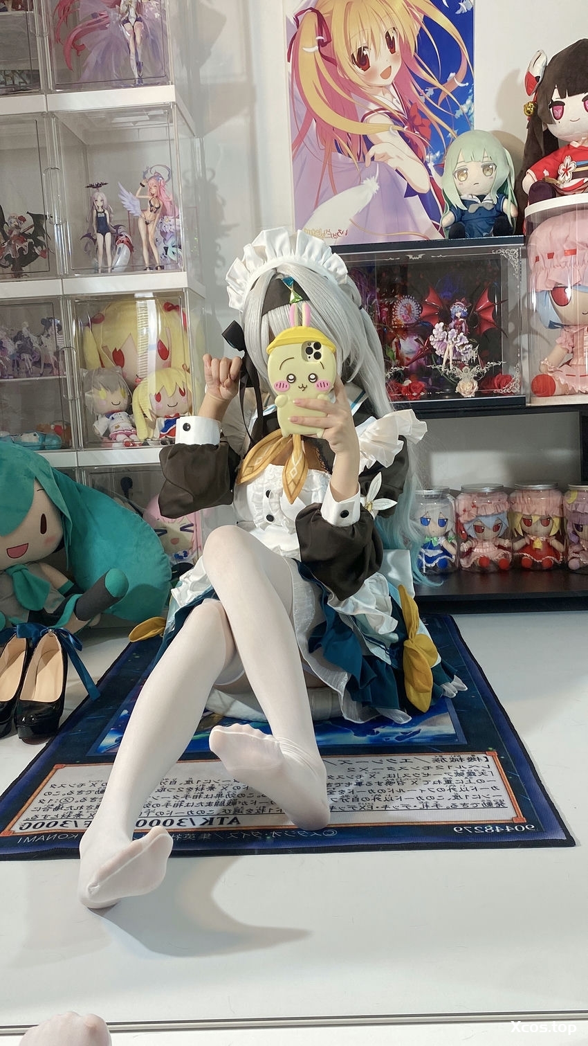 白栎Shirly - 崩坏：星穹铁道 流萤 女仆 [66P+8V-1.06G]