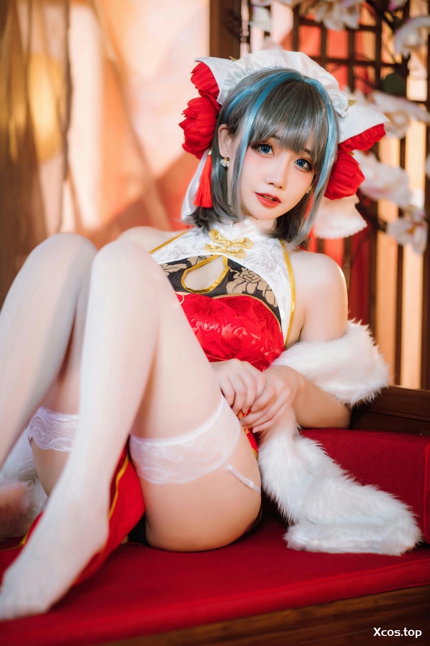 焖焖碳 - 柴郡旗袍  [29P-509MB]