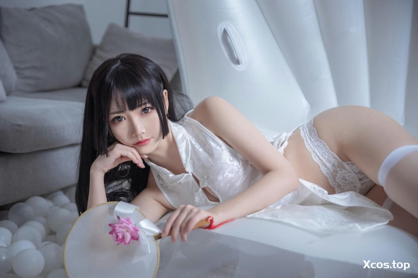 [专享] 面饼仙儿 -  白色旗袍 [60P-649MB]