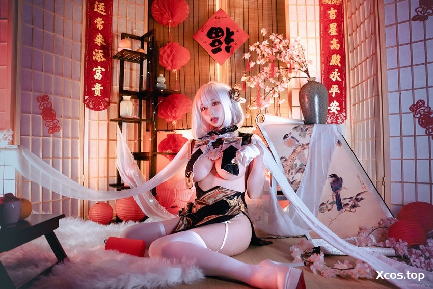 wendydydydy_酱油 - 碧蓝航线 天狼星旗袍 [18P-69MB]