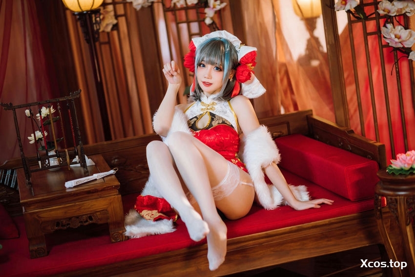 焖焖碳 - 柴郡旗袍  [29P-509MB]