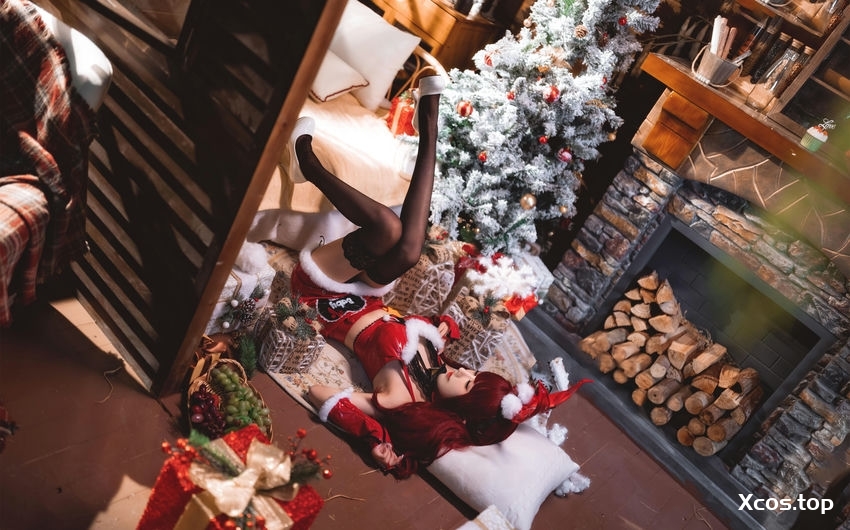 仙女月 – NO.019 红色圣诞兔 [32P-840M]