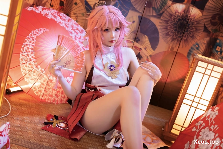 [专享] 雪晴Astra NO.095 原神 八重神子 [60P+2V-688M]