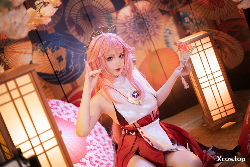 [专享] 雪晴Astra NO.095 原神 八重神子 [60P+2V-688M]