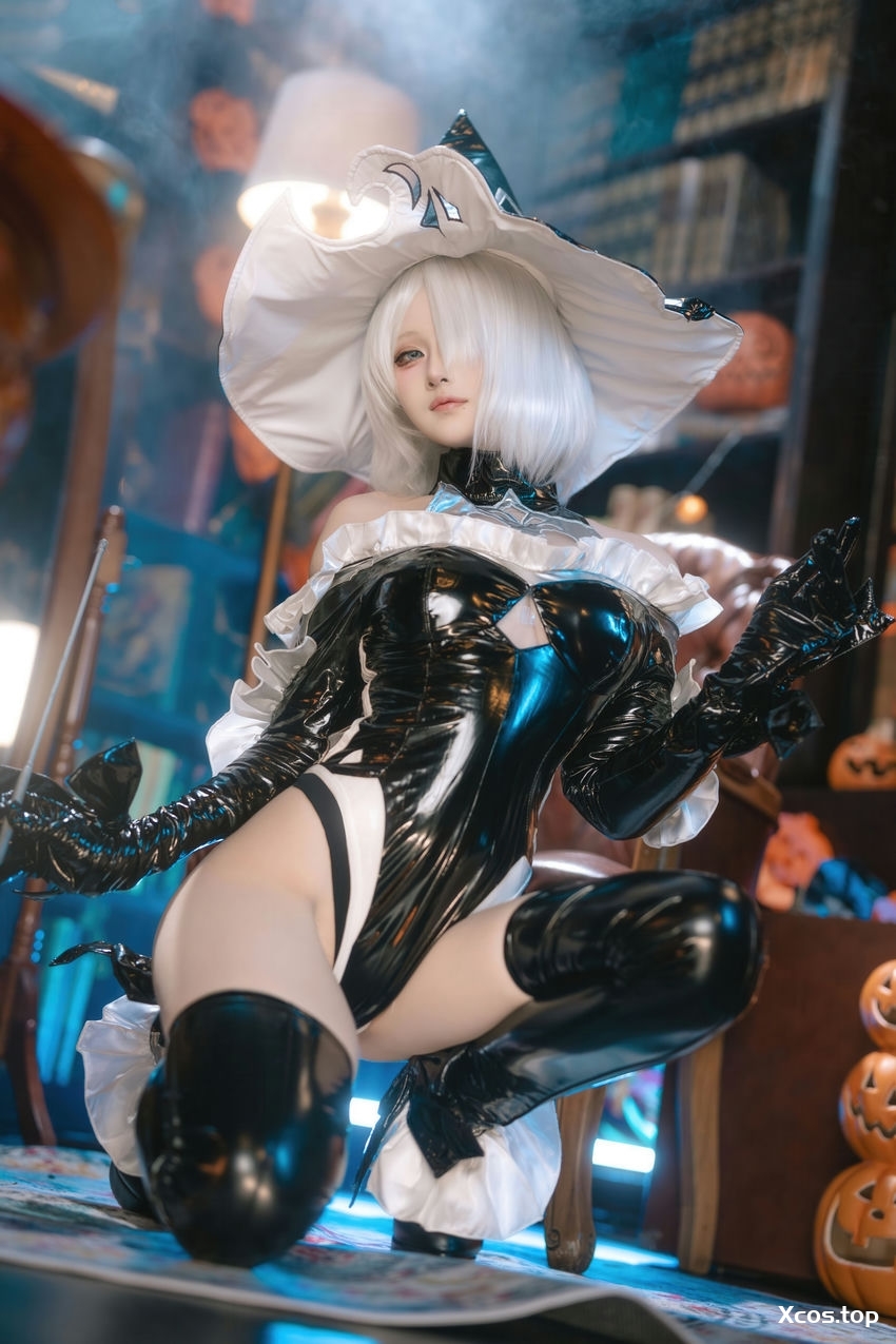 [专享] 屿鱼 – NO.053 万圣女巫 2B同人 [70P-596M]