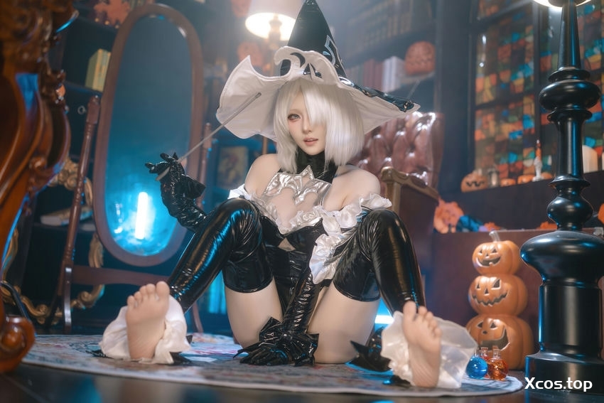 [专享] 屿鱼 – NO.053 万圣女巫 2B同人 [70P-596M]