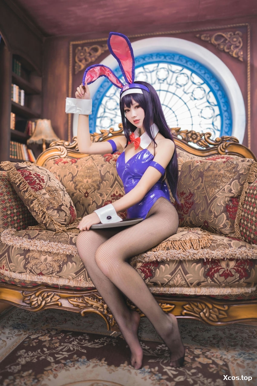 羽生三未 NO.029 霞之丘诗羽兔女郎  [37P-581MB]