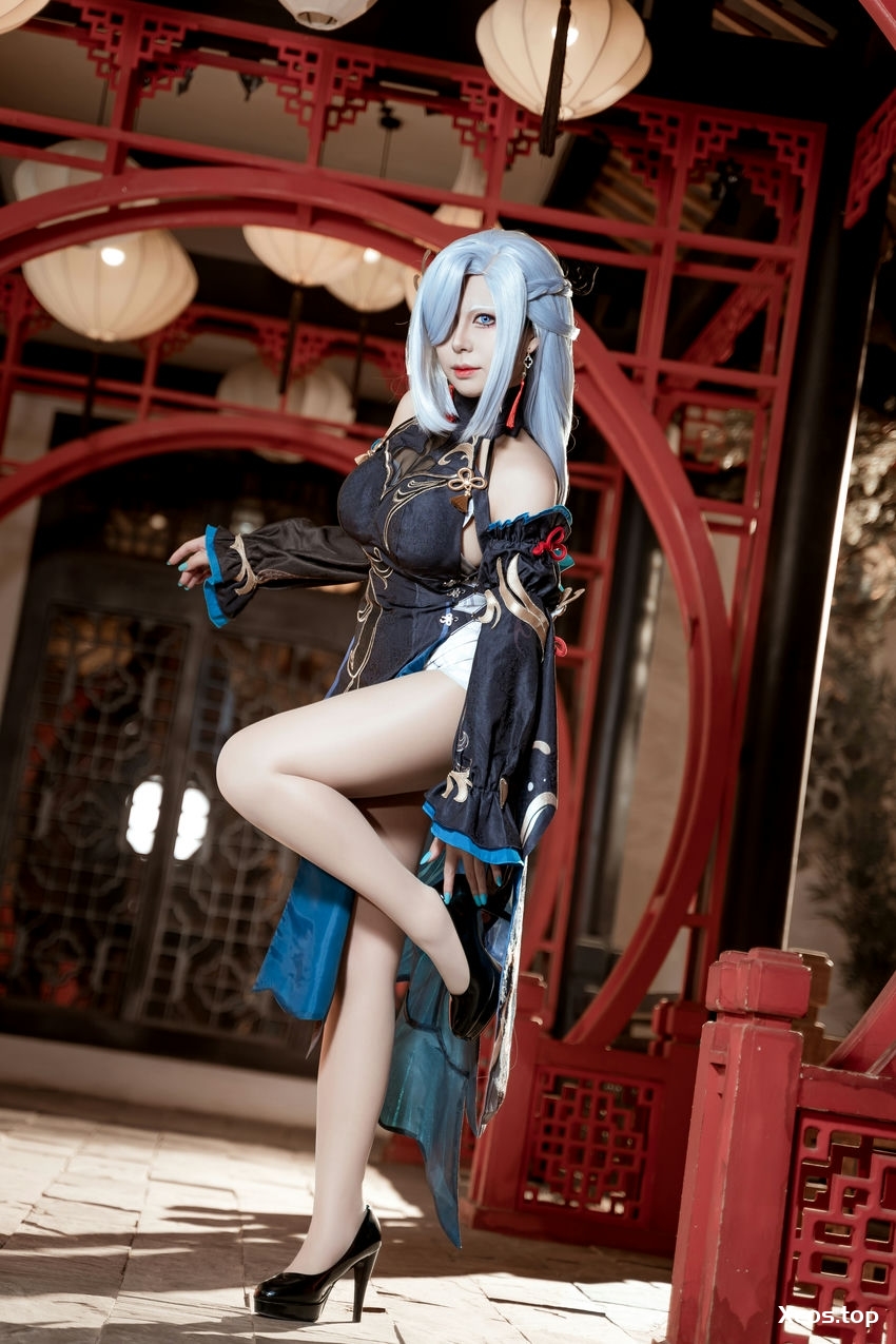 虎森森 - 原神 申鹤 冷花幽露 [35P-291MB]