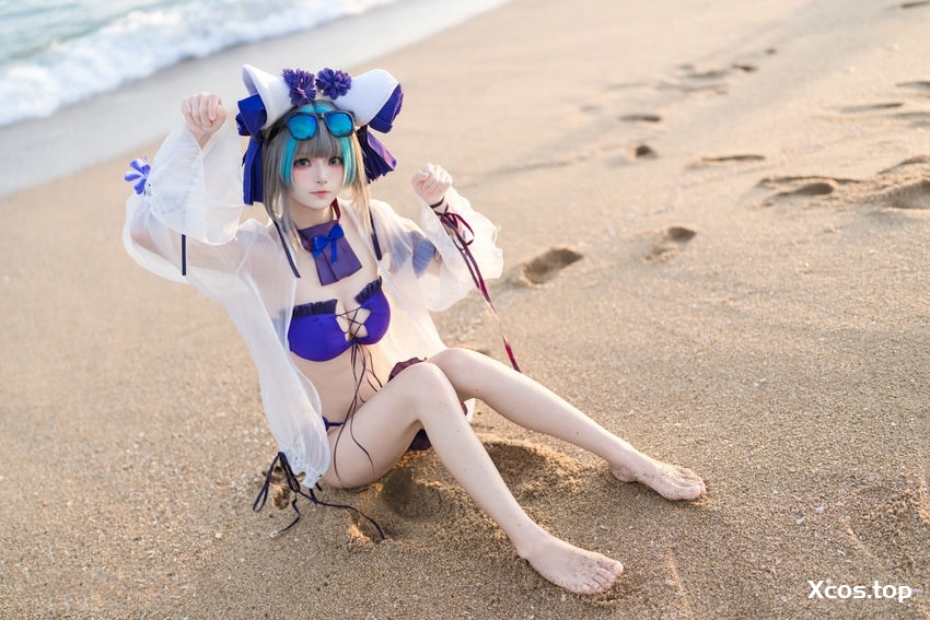 九柒喵 - 泳装柴郡 [26P-183M]