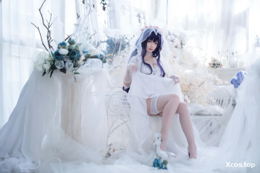 樱落酱 NO.033 碧蓝航线 吾妻花嫁 [19P-112M]